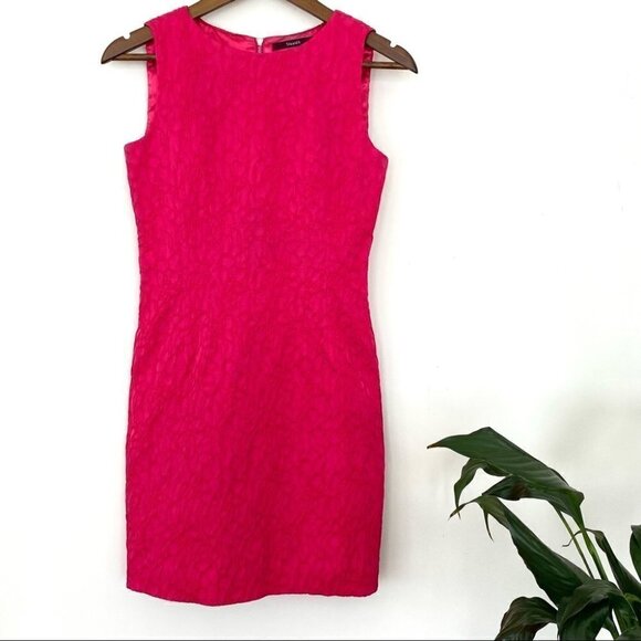 Tahari fitted sleeveless dress, mini length - Picture 1 of 12